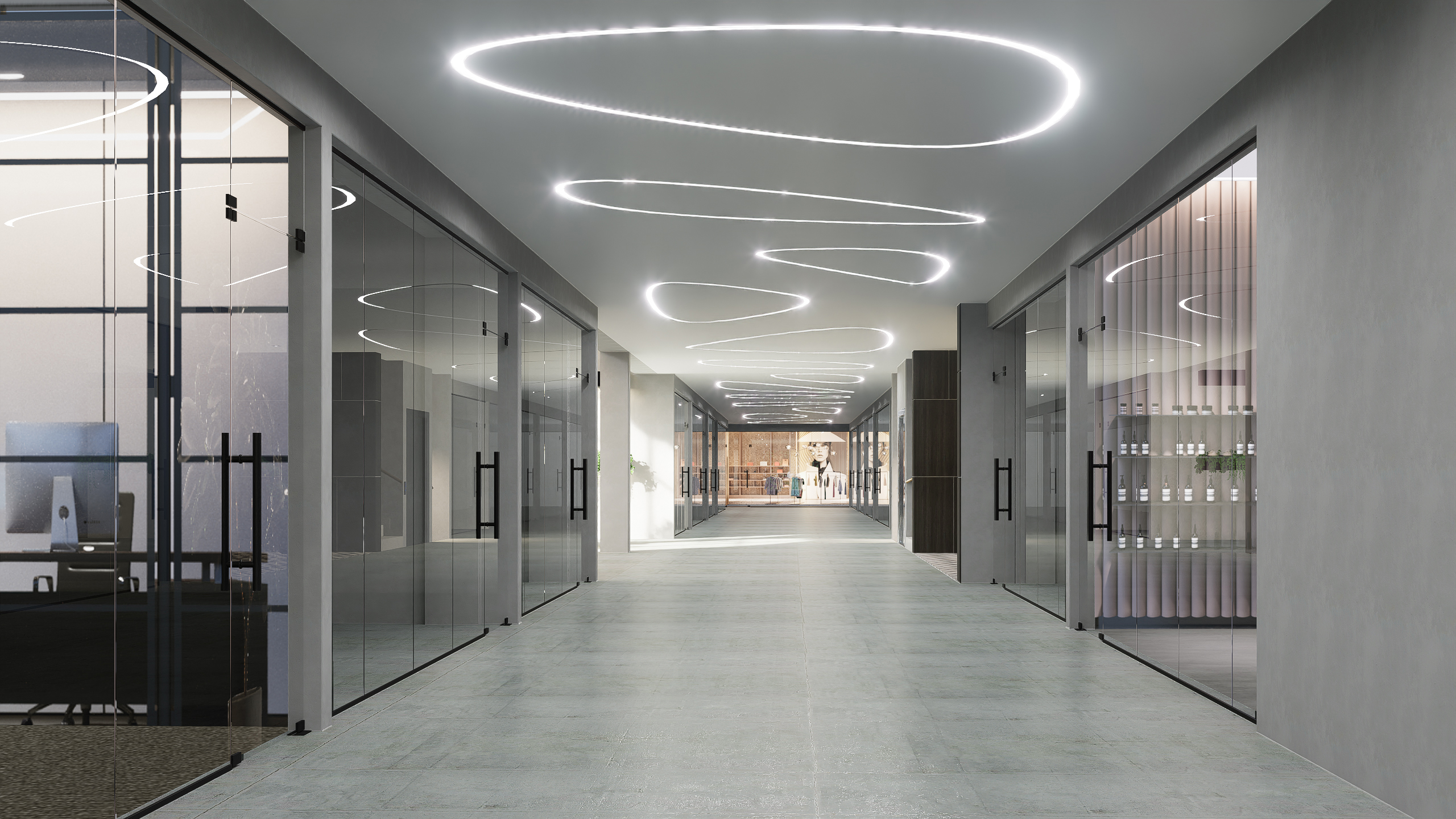 Pasillo oficinas